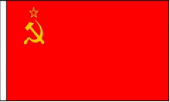 USSR Hand Waving Flags